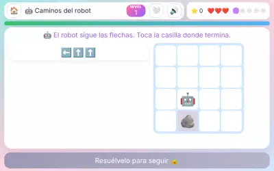 Caminos del robot