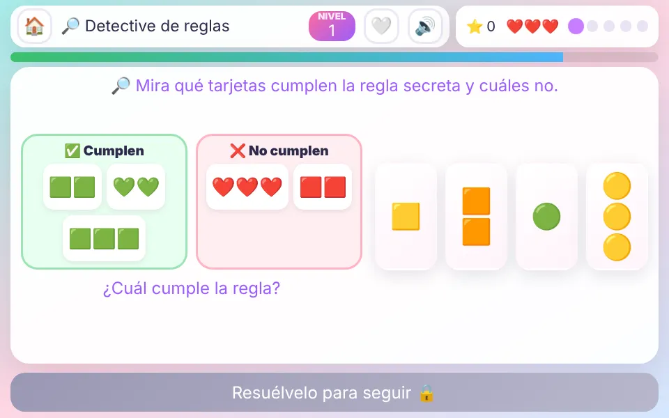 Captura de Detective de reglas