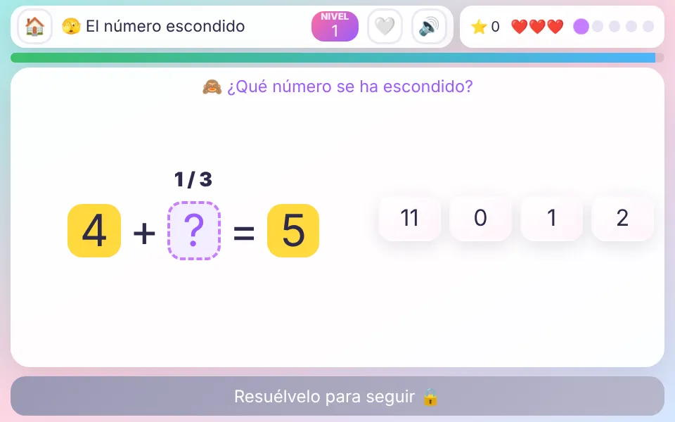 Screenshot of The Hidden Number