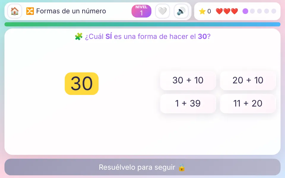 Captura de Formas de un número