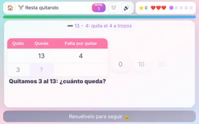 Resta quitando