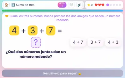 Suma de tres